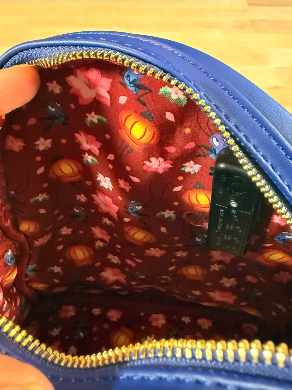 NWT Loungefly Disney Mulan Castle Light-Up Mini Backpack